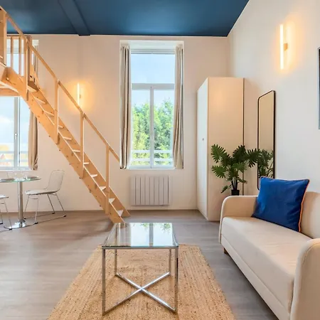 Grand Pour Deux Personnes En Mezzanine Lejlighed Villeneuve-d'Ascq