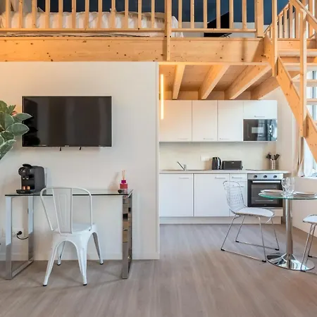 Grand Pour Deux Personnes En Mezzanine Lejlighed *